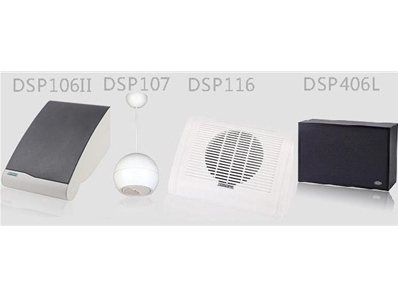 DSP106II/DSP107/DSP116/DSP406L壁挂/吊式扬声器